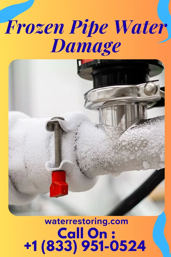 Frozen Pipe Water Damage in East Lansing, MI